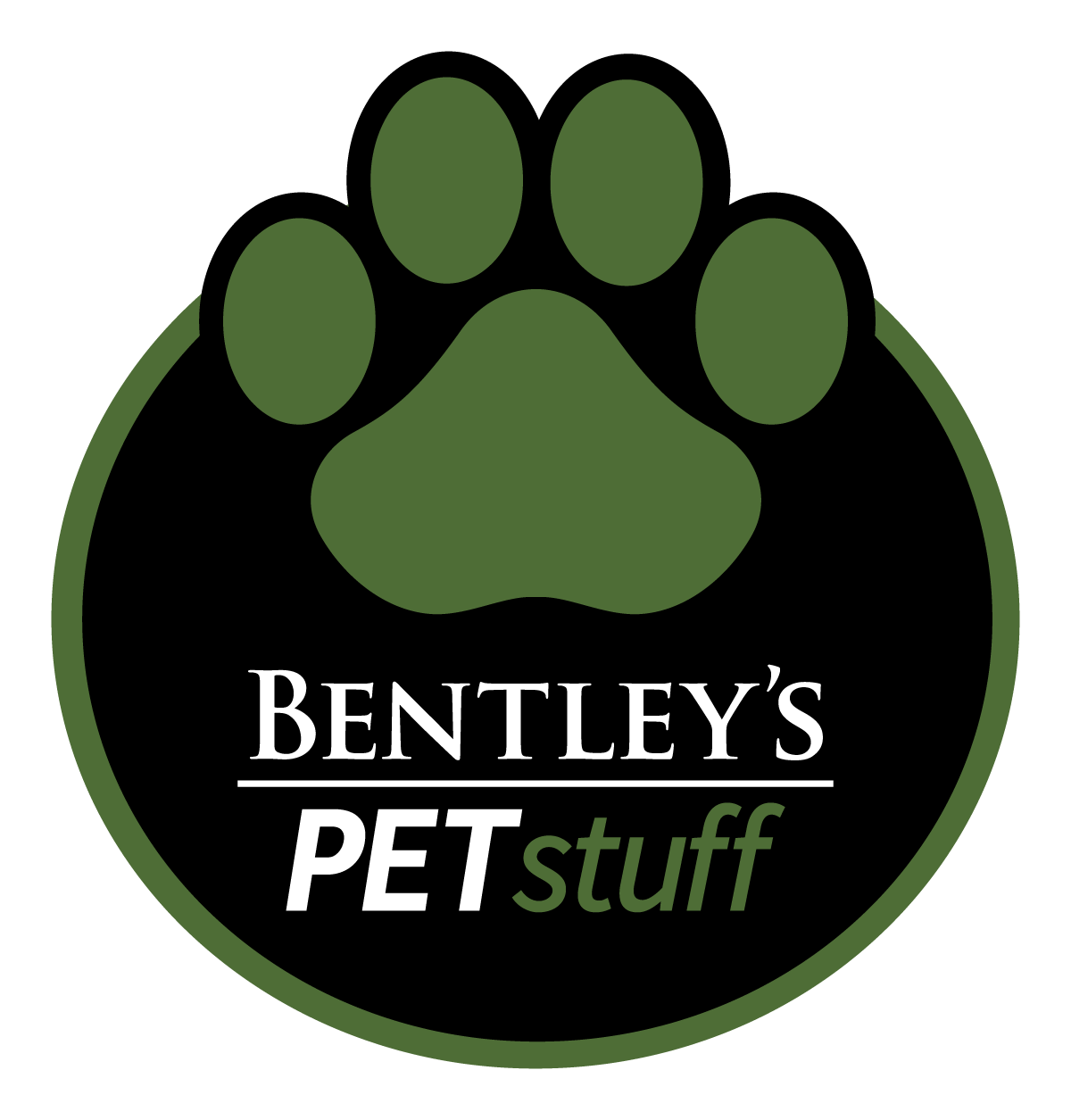 Bentley's Pet Stuff logo
